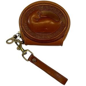 Dooney & Bourke vintage leather big duck coin purse.